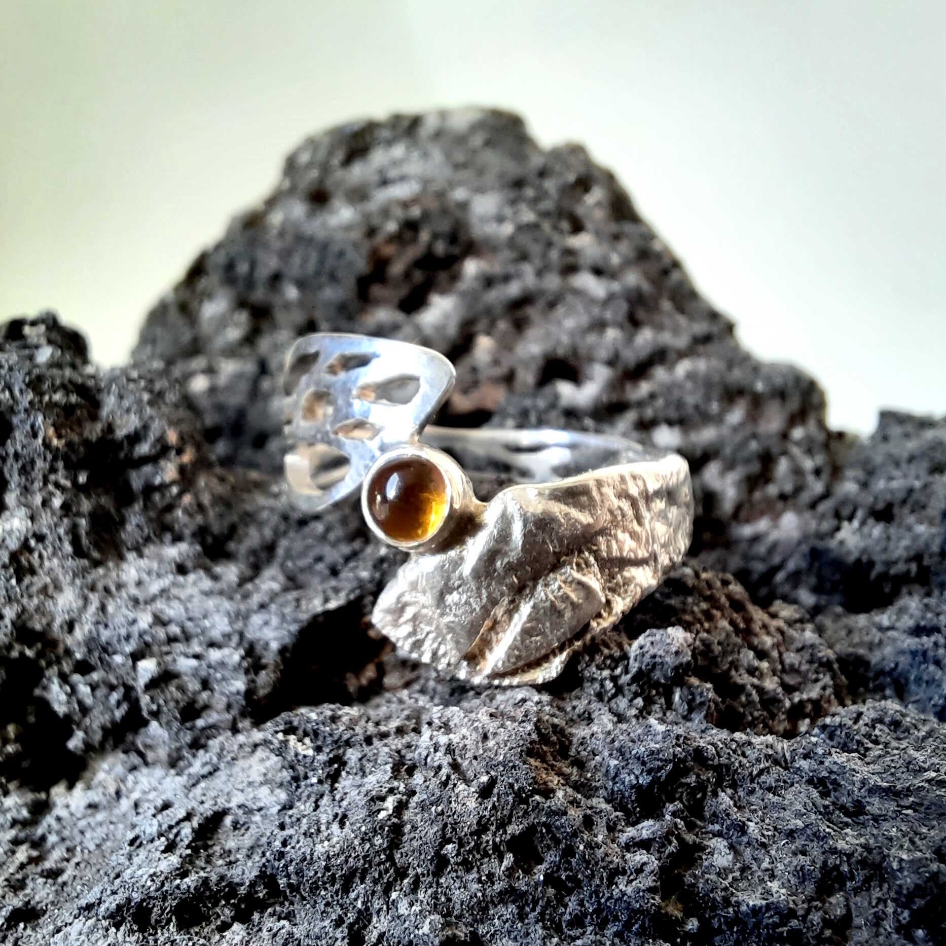 Ring Elfenvleugel Citrien