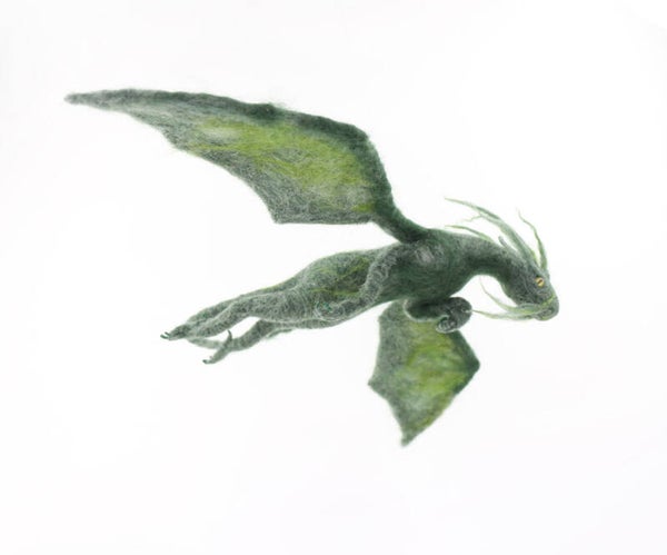 Groene vliegende draak