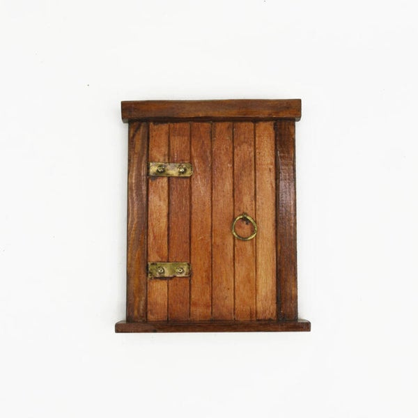 Kabouterdeurtje rood bruin nr 3