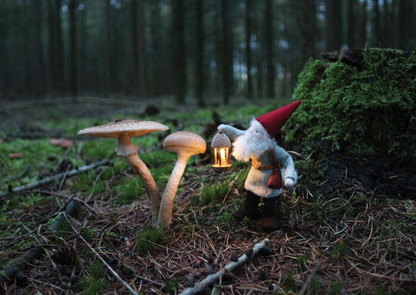 Mini-kaartje Elgin met de lantaarn nr 2