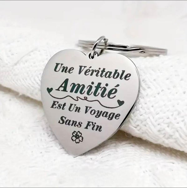 Porte-clés Une véritable amitié...