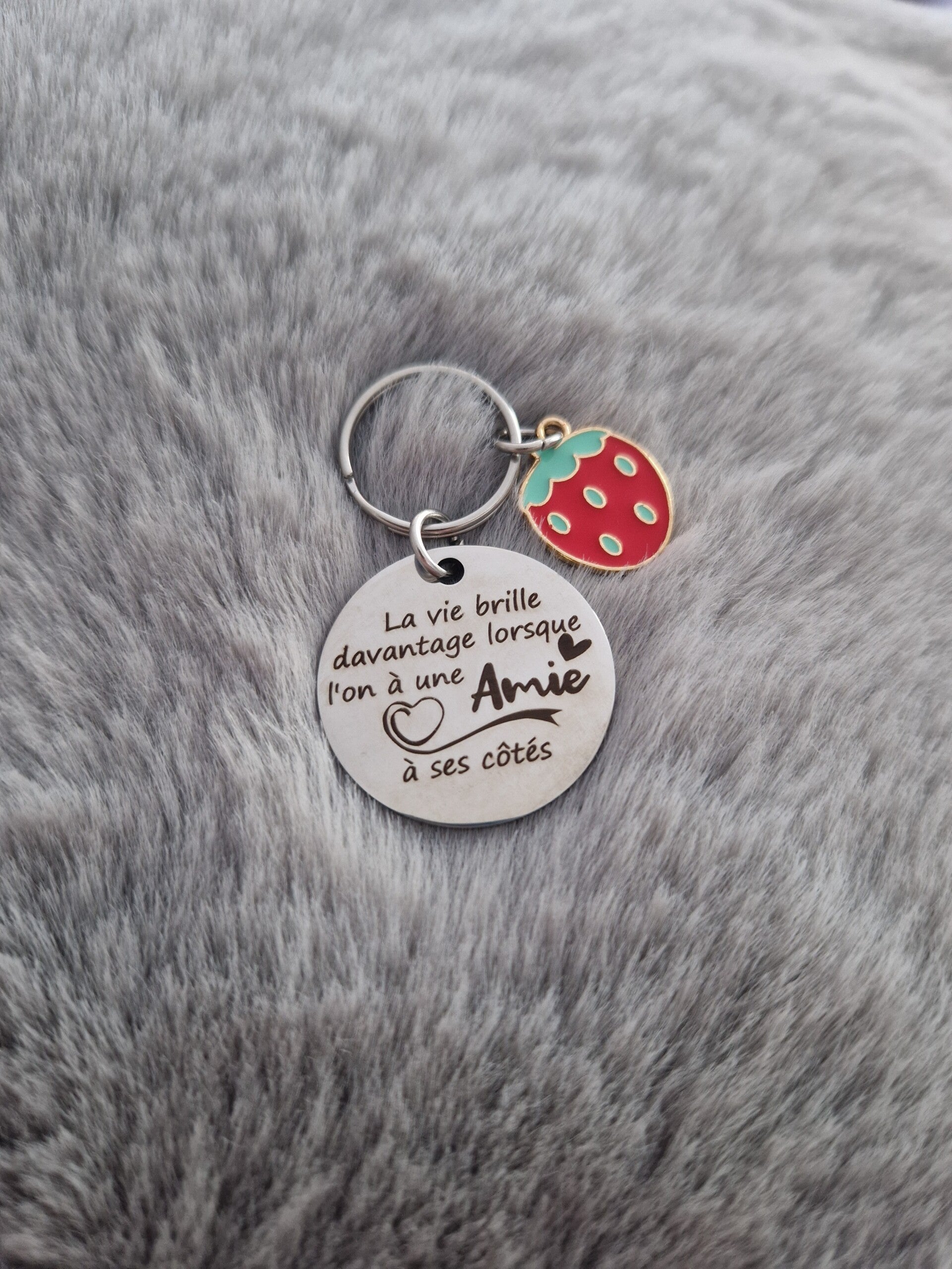 Porte-clés la vie brille...,
