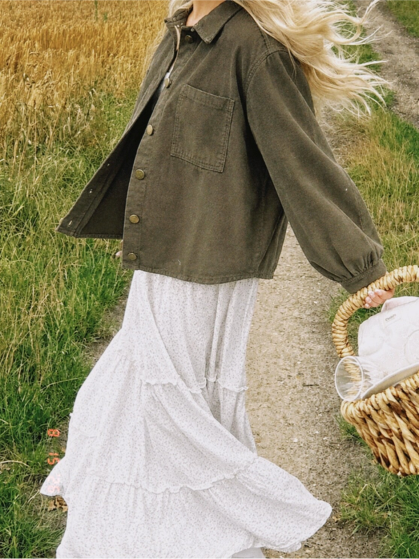 SPIJKERBLOUSE LOU