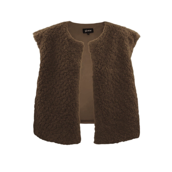 GILET NOVI BRUIN