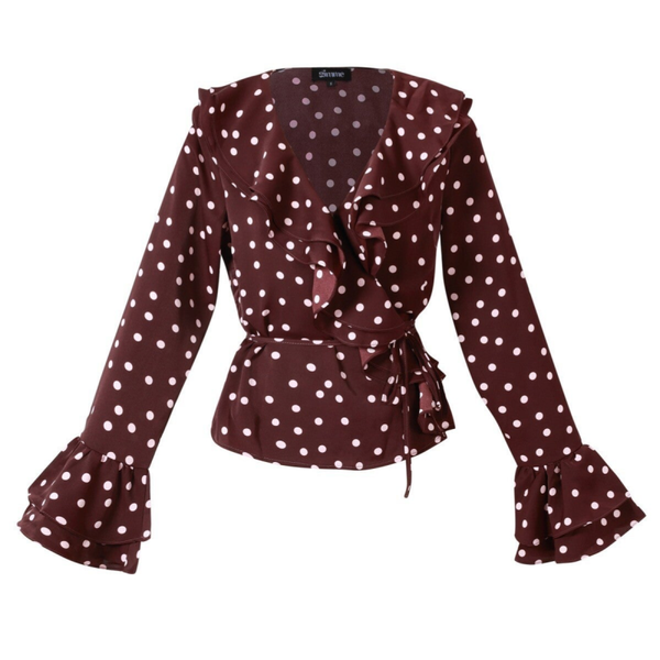 BLOUSE LOULOU BRUIN