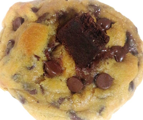 Brownie stuffed Chocolate Chip