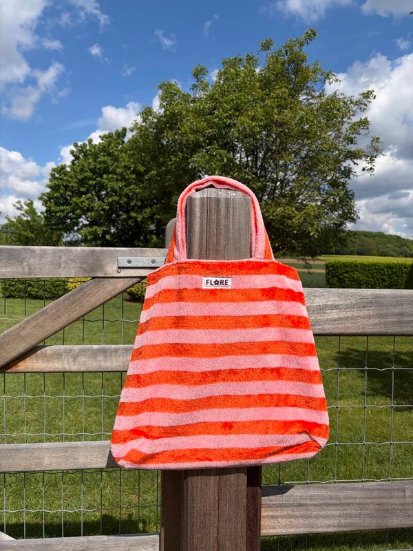 Badstof rood/roze