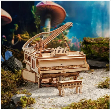 Mechanische muziekdoos Robotime - DIY miniatuur - Bouwpakket