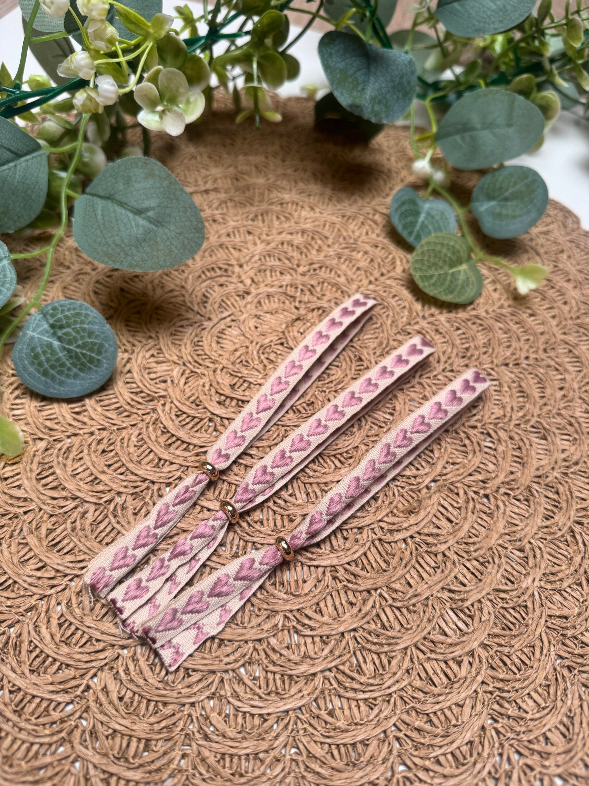 Mama & mini armbandje roze