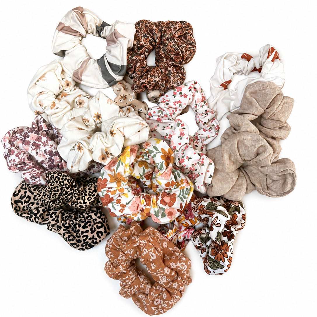 Diverse haar scrunchies