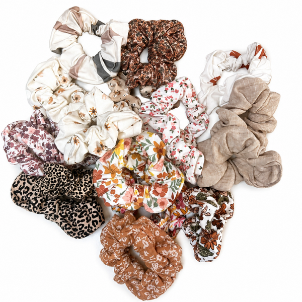 Diverse haar scrunchies