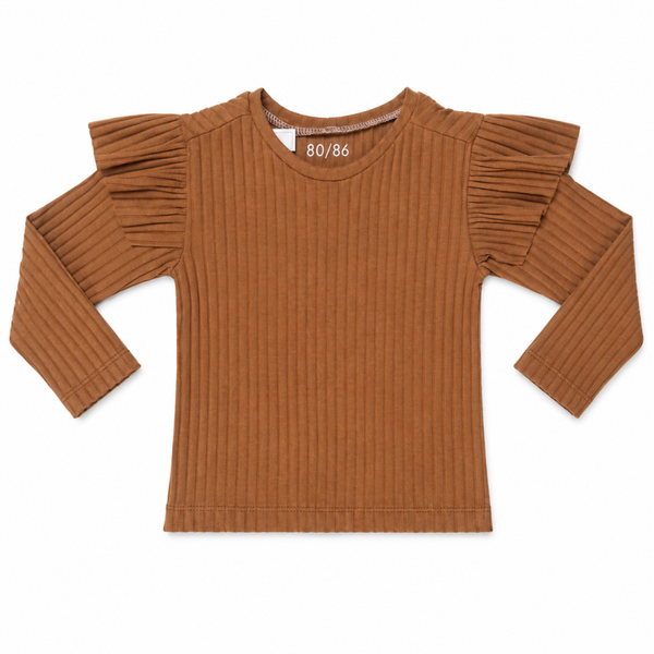 Top Camel Lange Mouw