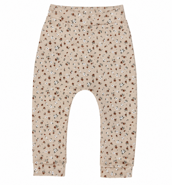 Legging Beige Flowers