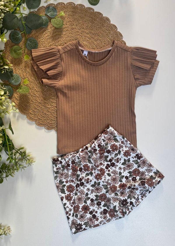 Short Vintage Flowers