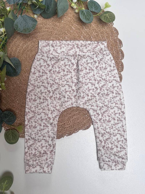 Legging Beige Blaadjes