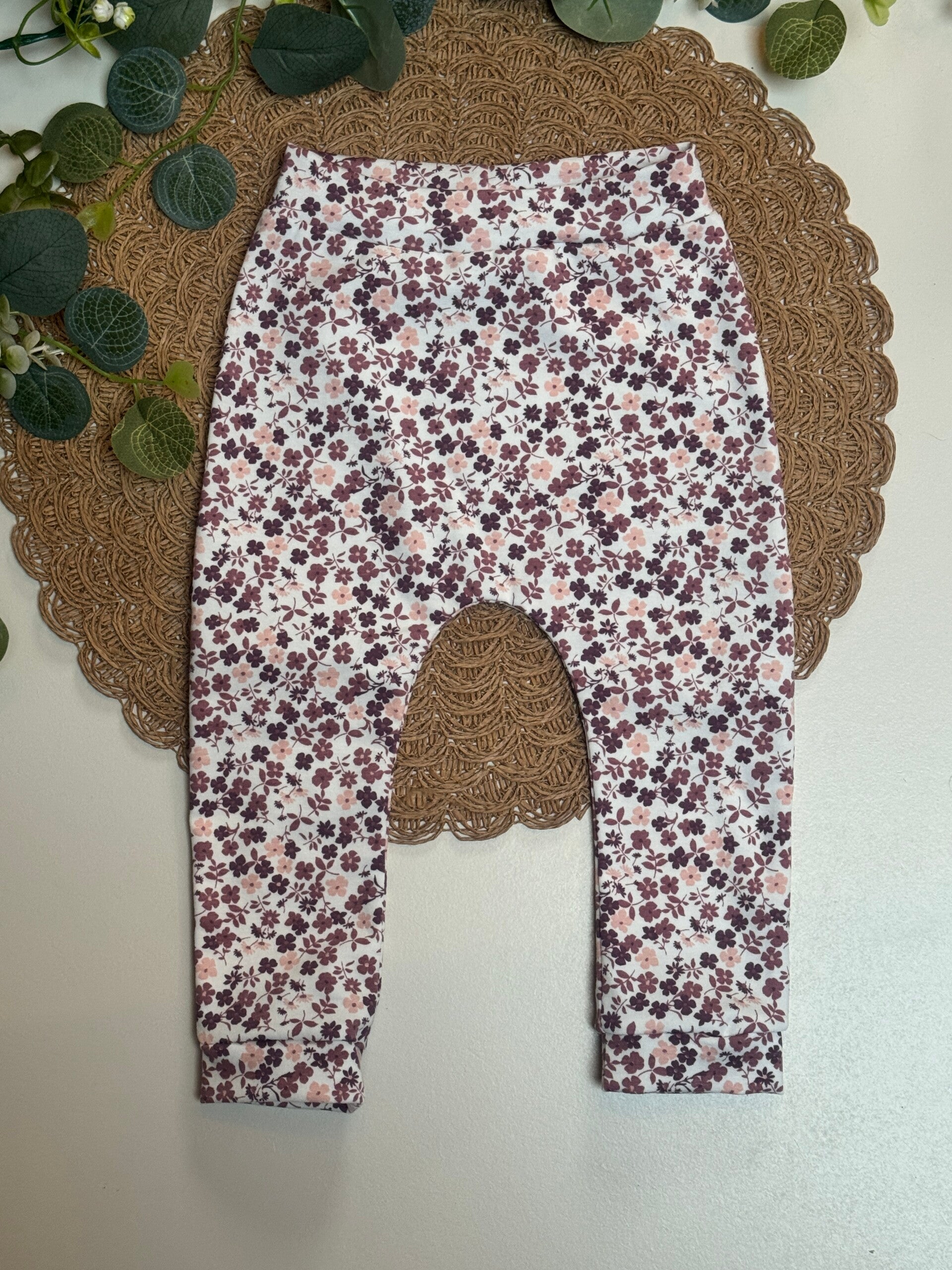 Legging Purple Flowers