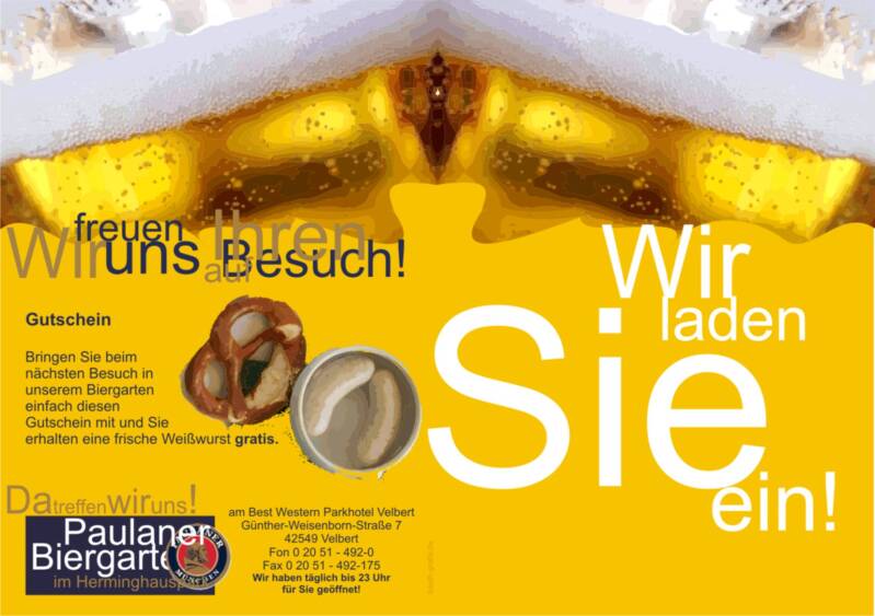 BestWestern-Hotel | Logokonzeption | Entwurf Flyer + Anzeigenkampagne | Fotorecherche + computergrafische Bildbearbeitung | Text + Slogan 