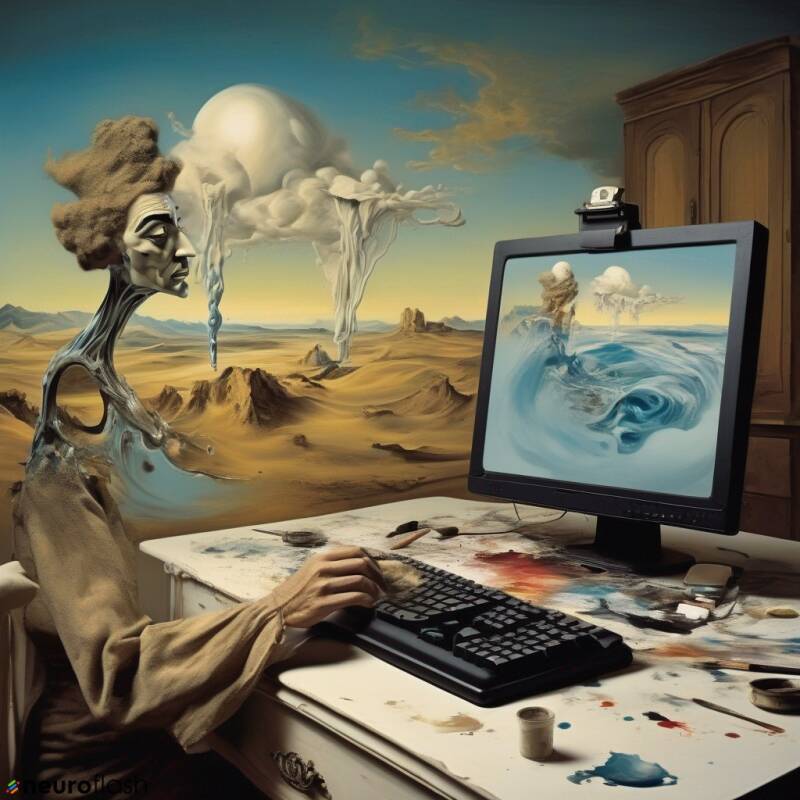 KI - Bild nach Promting | KI-Technologie + kreatives Design