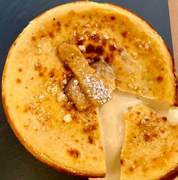 Tarta de queso y TURRÓN DE JIJONA