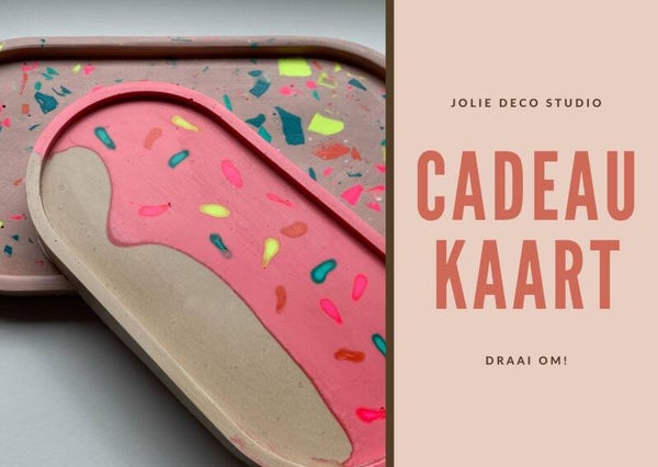Digitale Jesmonite KIDS cadeaubon