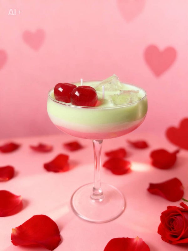 Cherry Oh Baby Valentijnskaars