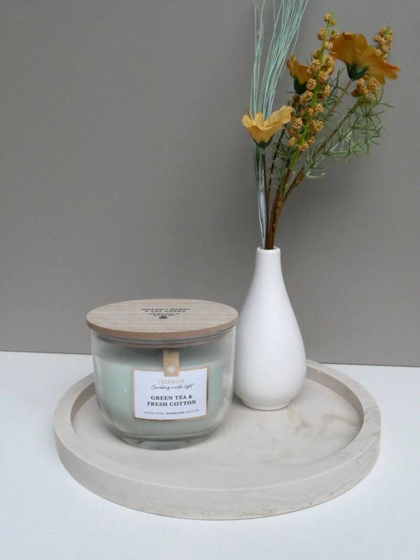 Lenny Chunky Decoratieve Schaal met Opstaande Rand