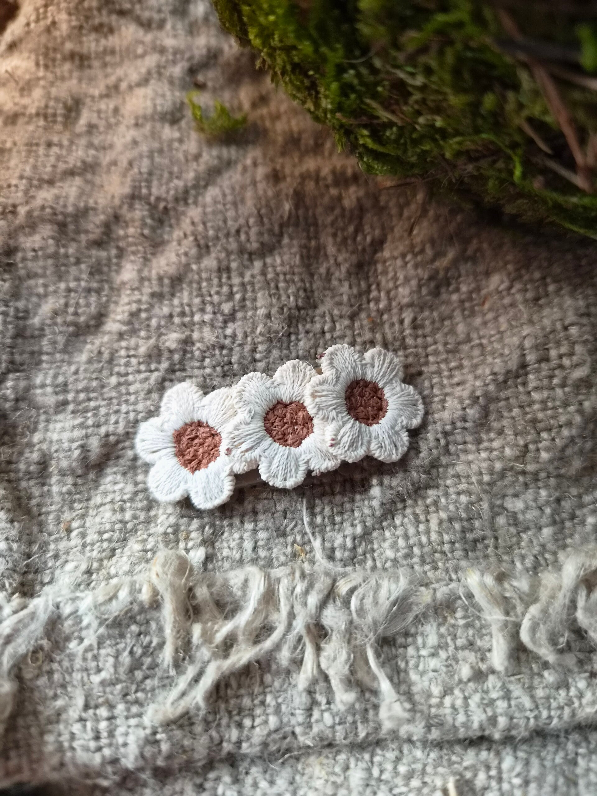 Antislip speldje wit bloem