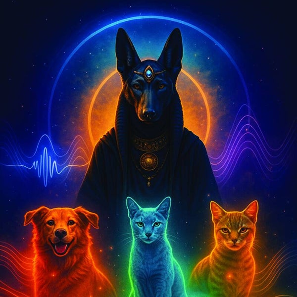 🐾 🌈Geführte Meditation bei Tierverlust – „Heilreise mit Anubis“