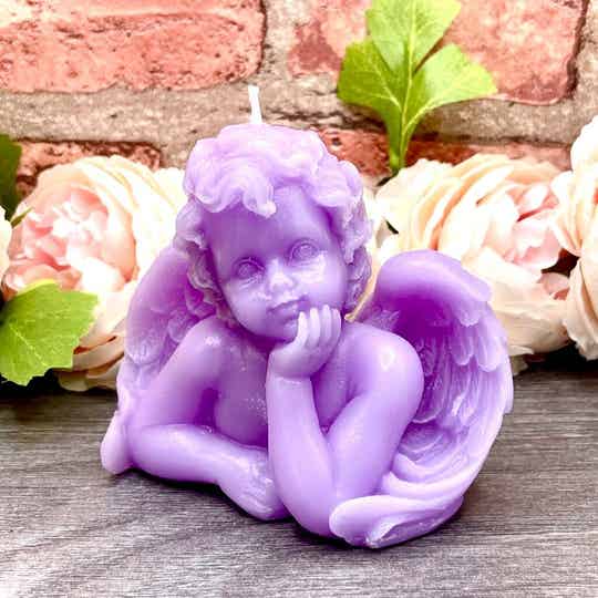 Angel Candle / Wisdom / Lavender