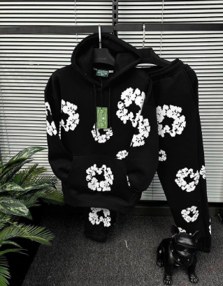 CONJUNTO HOODIE - JOGGER NEGRO