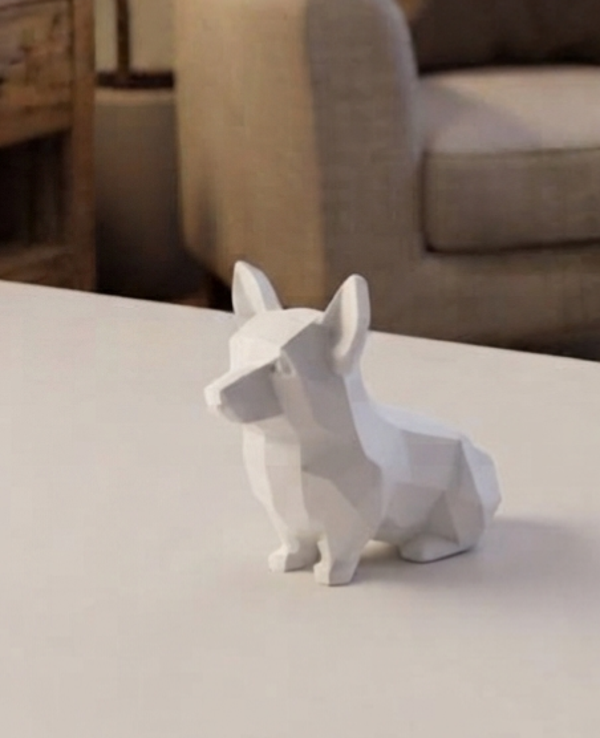 Low Poly Corgi S