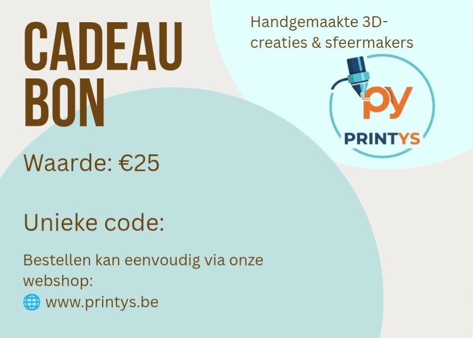 Cadeaubon €25