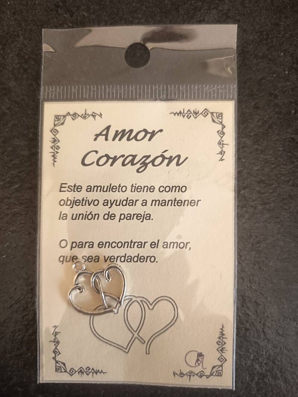 amuleto corazón union