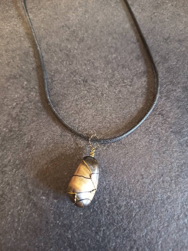 collar con mineral