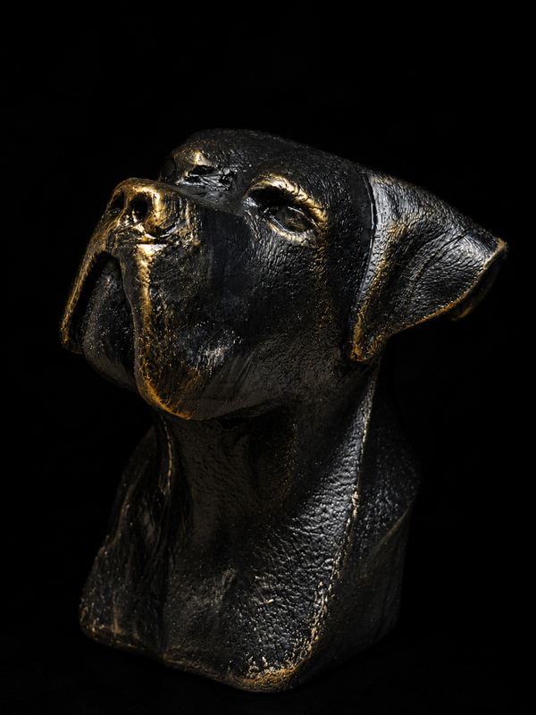Groot cane corso hoofd