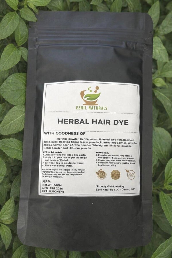 Herbal hair dye