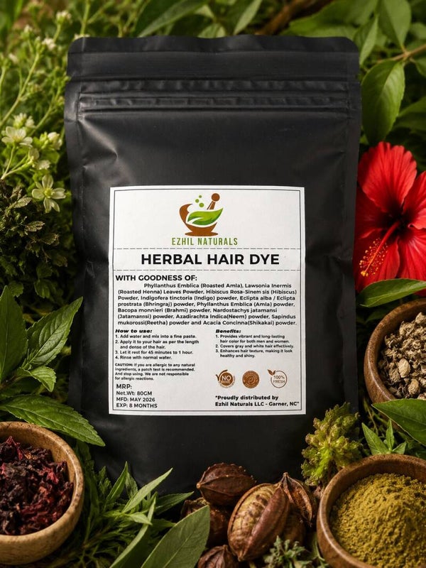 Herbal hair dye (80gms)