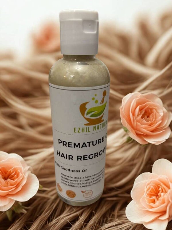 14  herbs - Premature Grey Hair regrowth Oil
