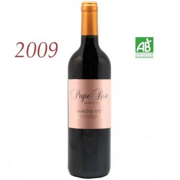 Dom.Peyre Rose MARLENE N°3 aop Coteaux du Languedoc 2009 rouge 75cl