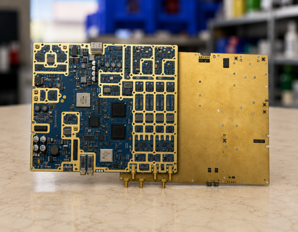HF printplaat goud