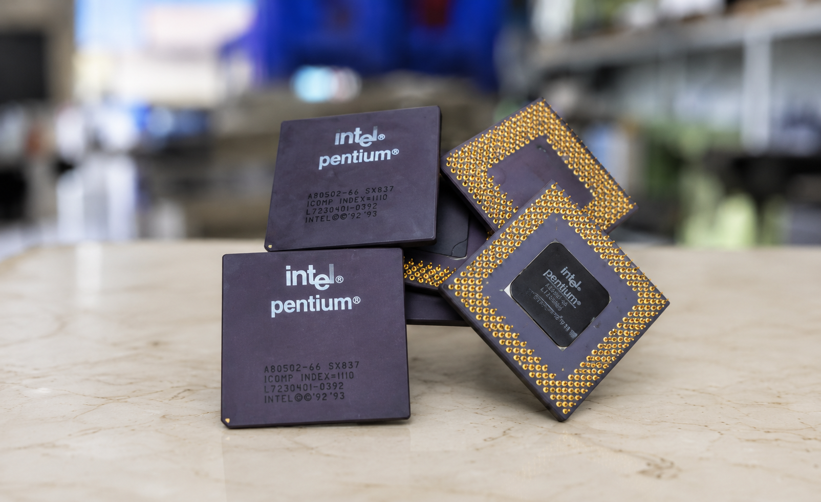 Cpu keramiek Pentium 1/Amd