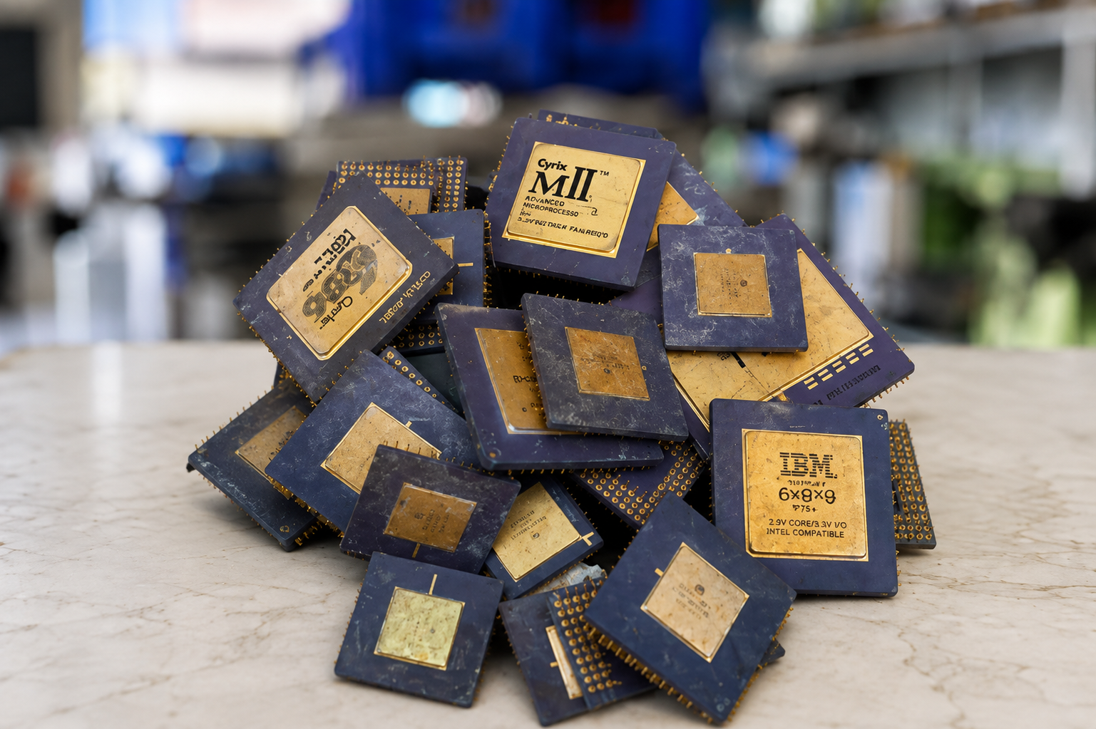 Cpu keramiek gold
