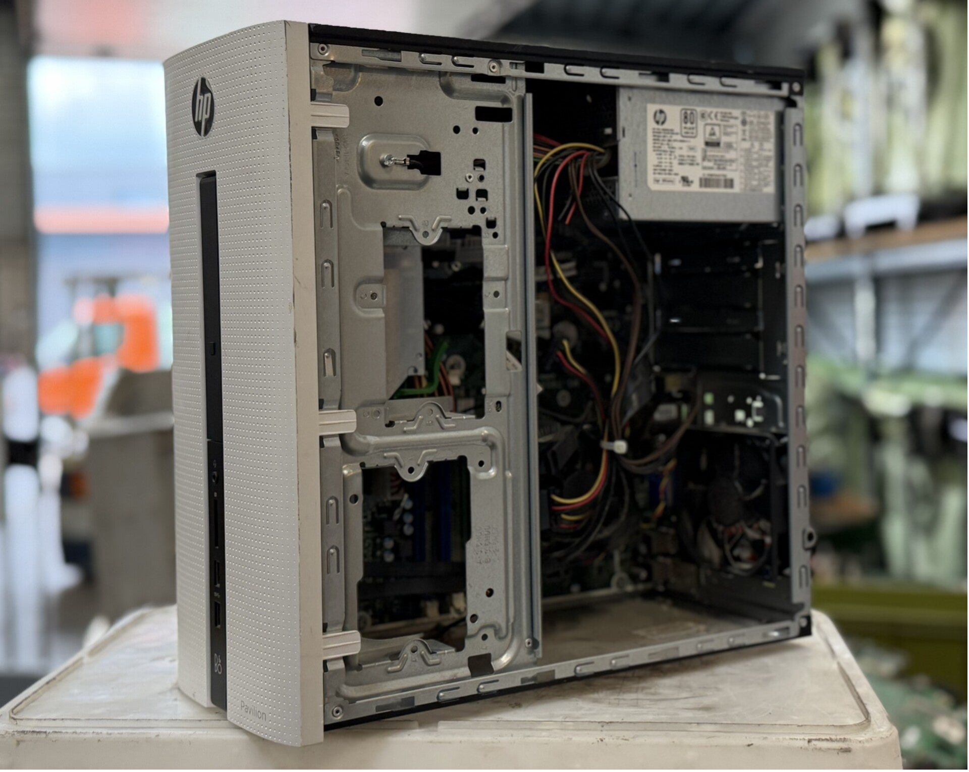 Computer beroofd