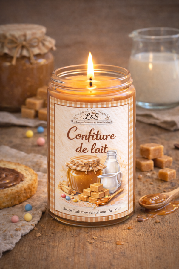 Bougie Gourmande Confiture de Lait