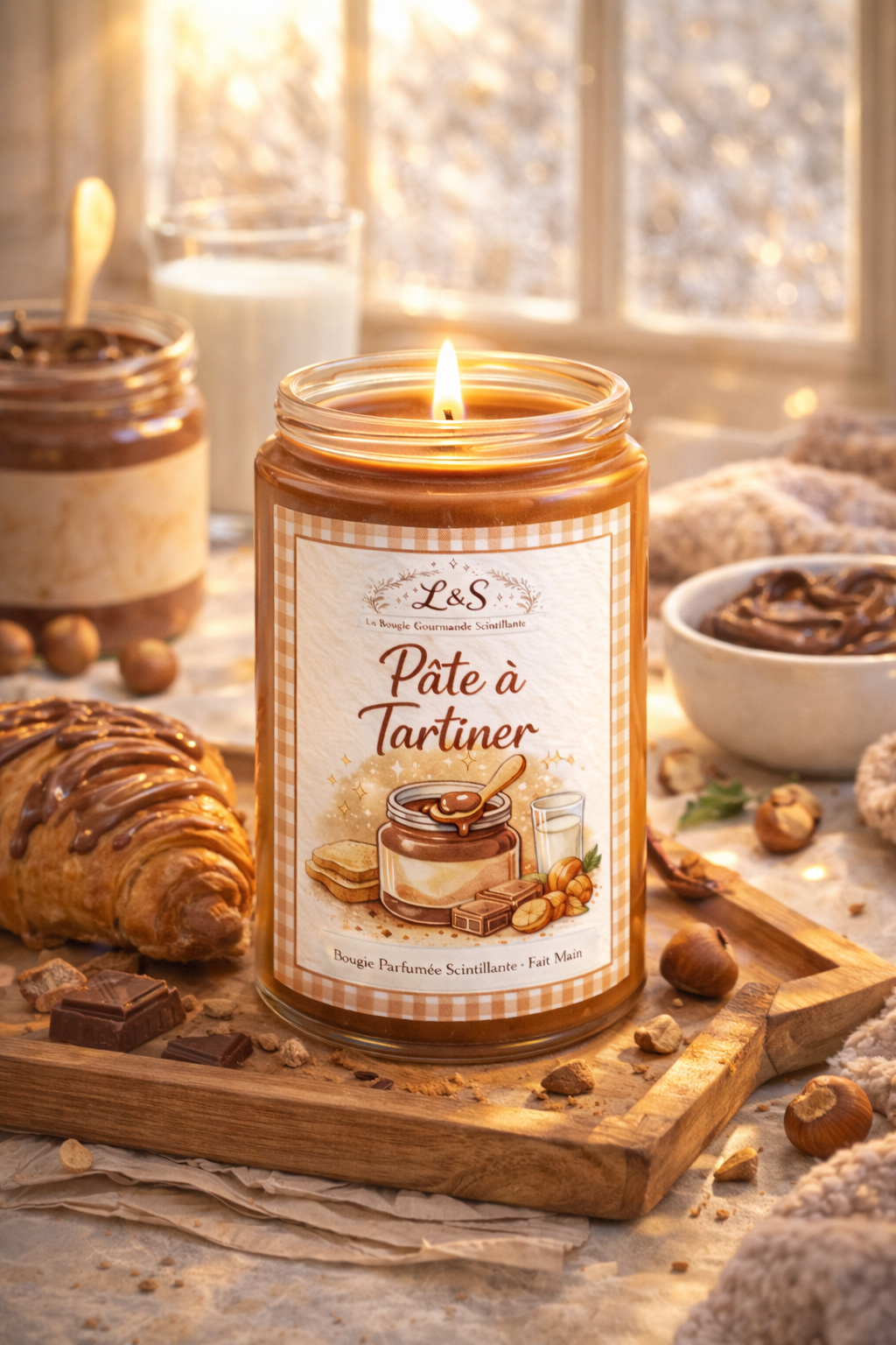 Bougie Gourmande Pâte à Tartiner