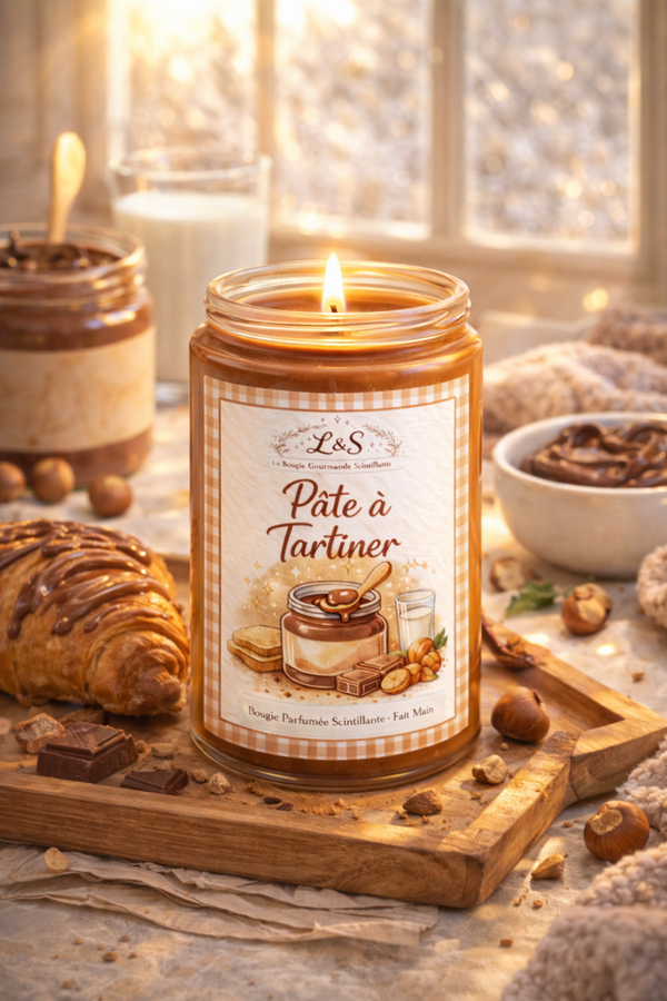 Bougie Gourmande Pâte à Tartiner