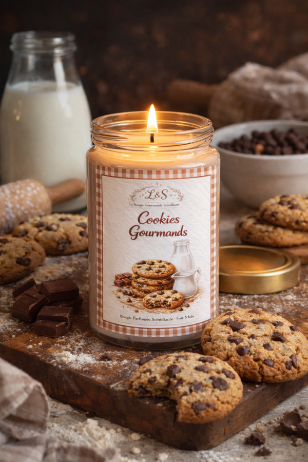 Bougie Gourmande Cookies Gourmands