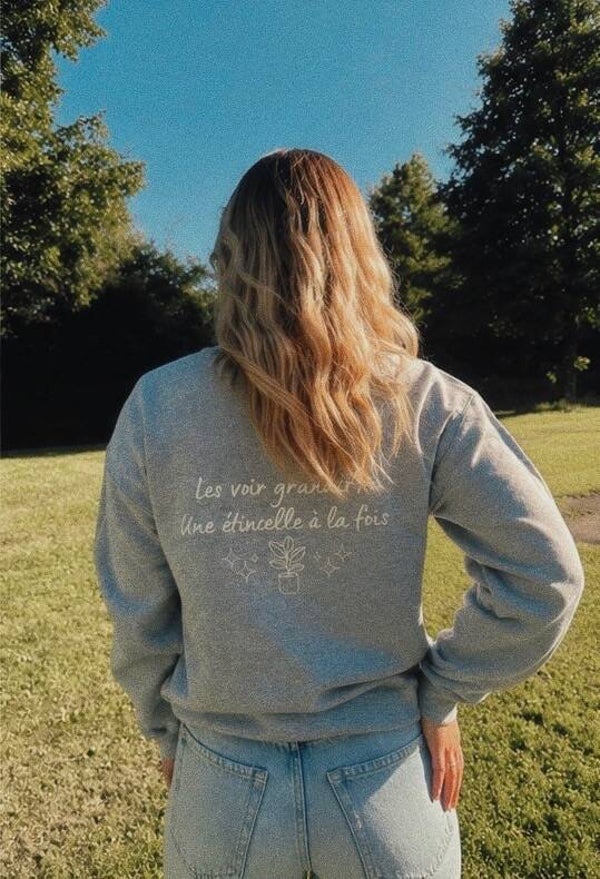 Le crewneck signé Créations Kénova