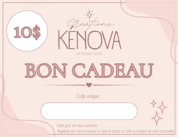 Bon cadeau - 10$