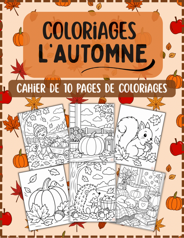 Coloriages - L'automne